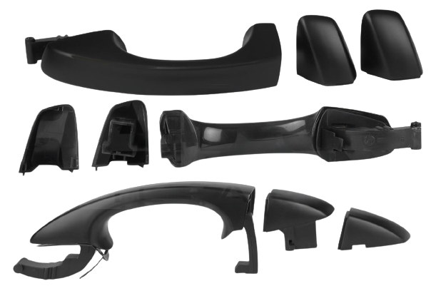 [012-2705-01] MANIJA SEAT LEON DE 2014 AL 2018/ VOLKSWAGEN GOLF DE 2015 AL 2018 4 PTAS NEG S/SEN PLAST EXT DEL IZQ *R