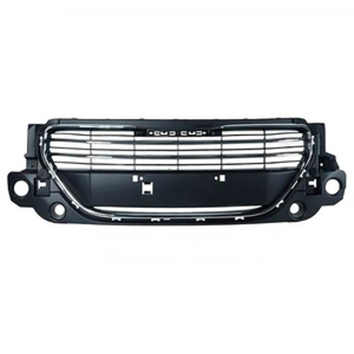 [REPE-3013-NEFC] REJILLA (PARRILLA) PEUGEOT 301 2013 AL 2017  NEG C/FILO CROM 