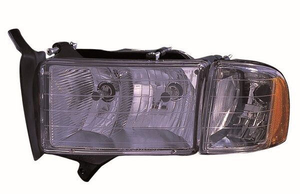 FARO DODGE RAM PICK UP 2000 A 2002 LISO C/CUARTO IZQ PU