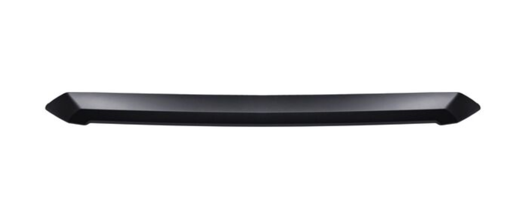 [MONI-NP21-TNE] MOLDURA COFRE NISSAN NP300 2021 AL 2023 TEXT NEG