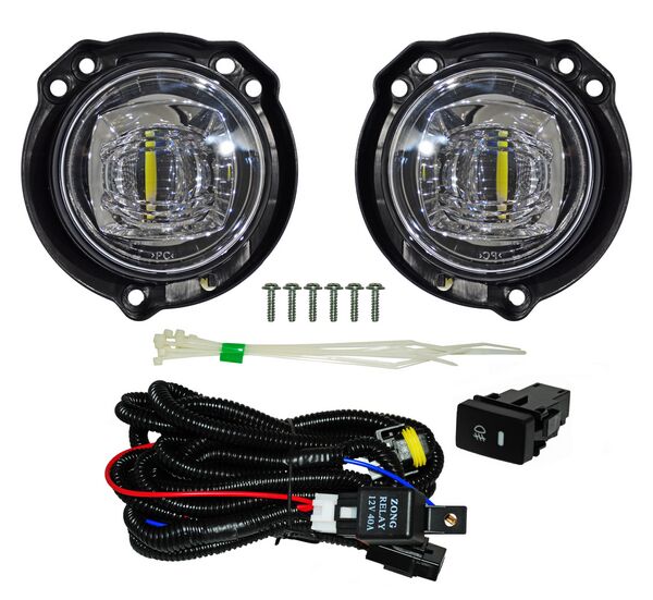 FARO AUX TOYOTA AVANZA 2012 Al 2015 C/BASE LEDS JGO CNA