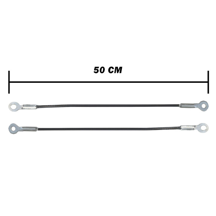 [VWPOCHB96] CHICOTE TAPA BATEA (CAJA) VOLKSWAGEN POINTER PU 1999 AL 2009 JGO *G