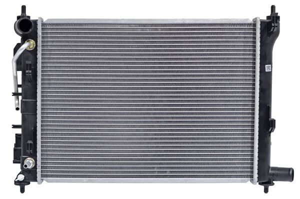 RADIADOR KIA RIO 2018 AL 2023/ ACCENT 2018 AL 2022 AUT L4 1.6L C/S AIRE 19 2/3X14 2/5X16MM ALUM SOLD