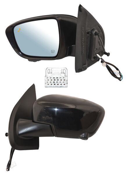 [ELNFR21EL3] ESPEJO NISSAN FRONTIER 2022 AL 2023 ELECT LISO C/SENSOR PUNTO CIEGO C/DESEMP C/MONITOR VISION PERIFERICA 11 PINES IZQ