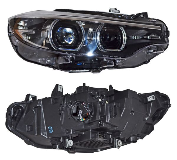 [20-G747-A6-9B] FARO BMW SERIE 4 2018 AL 2020 ELECT C/MOTOR LEDS  DER TYC