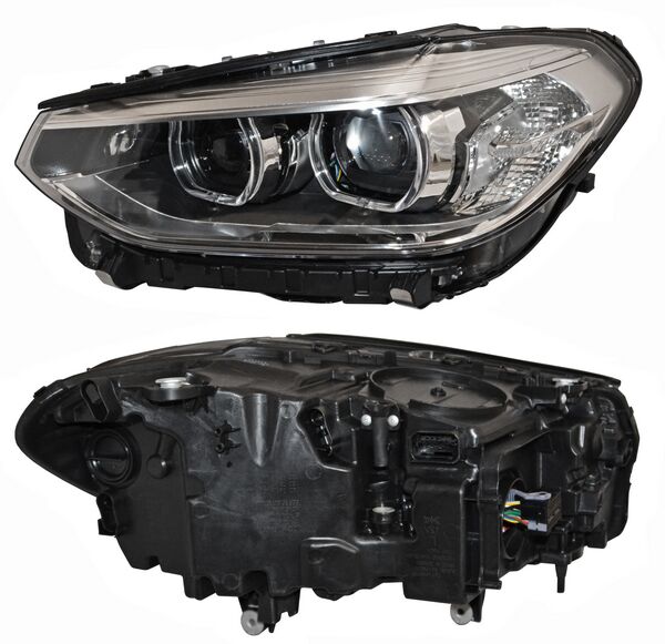 FARO BMW X3 2018 AL 2020 C/MOTOR C/LUPA LEDS IZQ TYC