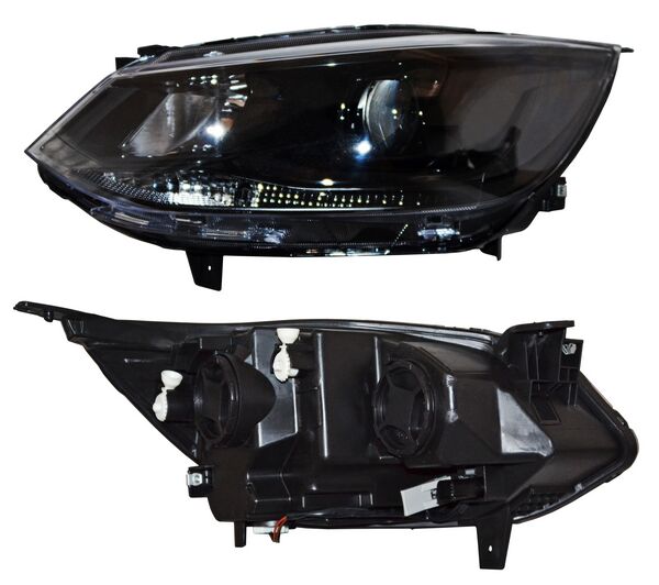 FARO CHEVROLET ONIX 2020 AL 2021 PREMIER FILO NEGRO IZQ TYC