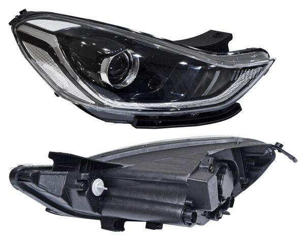 FARO HYUNDAI GRAND I10 2021 AL 2023 C/LUPA C/MOTOR DER