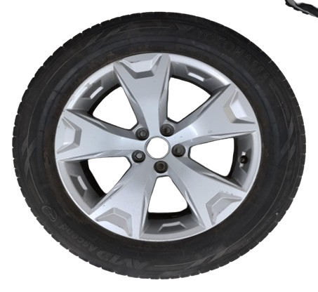 RIN 17" ALEACIÒN 5 RADIOS 5/100 PLATA SUBARU FORESTER 14-16 ORIGINAL