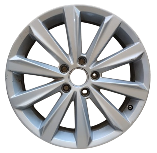 RIN 17" 5/110 VOLKSWAGEN GRIS ORIGINAL 1 PZA DESMONTADO