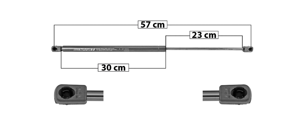 [ACAC-MD07] AMORTIGUADOR COFRE ACURA MDX 2007 AL 2013 SPART *R