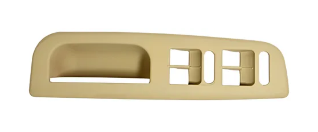 CONTROL ELEVADOR VOLKSWAGEN GOLF 2000 AL 2006 4 PUERTAS SOLO BISEL BEIGE BASE DE CONTROL DELANTERA IZQ *R