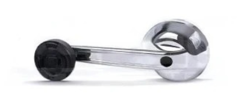 MANIJA ELEVADOR JEEP CJ7/CJ5/EAGLE 1980 AL 1988 CROMO LISA PERILLA NEGRA DER/IZQ *R