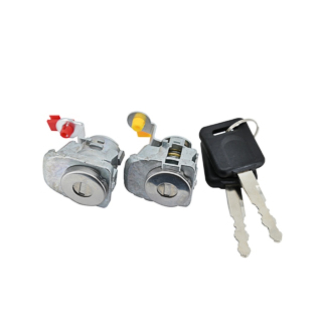 [CINI-FR16-CR312] CILINDRO CHAPA NISSAN FRONTIER 2016 AL 2022 C/LLAVE 2 PIEZAS CROM DEL DER/IZQ *R