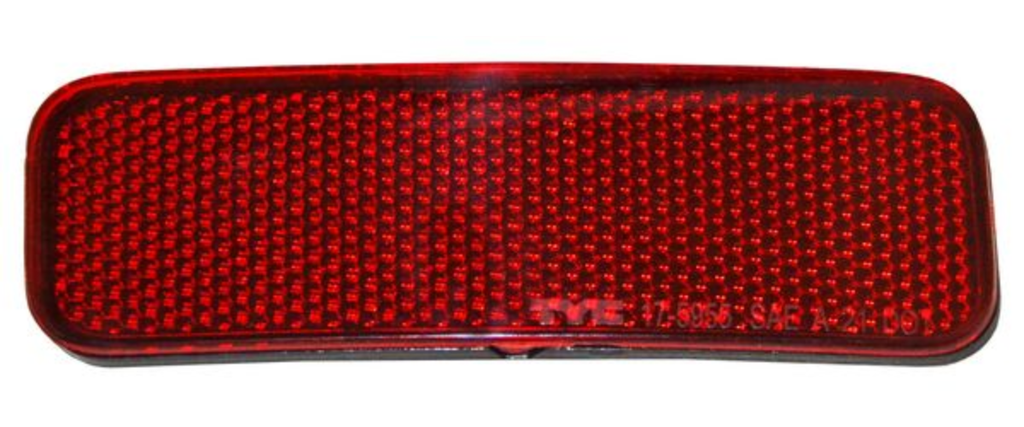 CUARTO REFLEJANTE FORD BRONCO SPORT 2021 AL 2025 ROJO TRAS LAT DER
