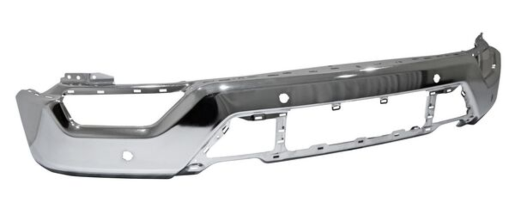 DEFENSA FORD PU 2021 AL 2023 C/4 HOYO P/SENS CROM DEL