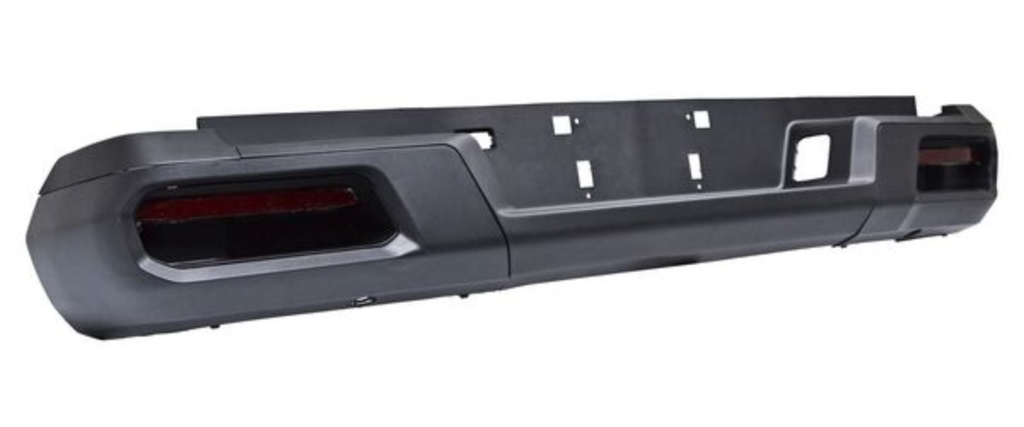 [FACH-S122-T4] FASCIA (DEFENSA) CHEVROLET S10 MAX 2022 AL 2024 S/HOYO P/SENS TEXT TRAS