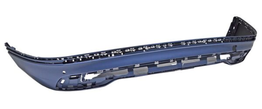 [FAVO-TI22-R74] FASCIA (DEFENSA) VOLKSWAGEN TIGUAN 2022 AL 2023 R LINE C/HOYO P/SENS INF TRAS