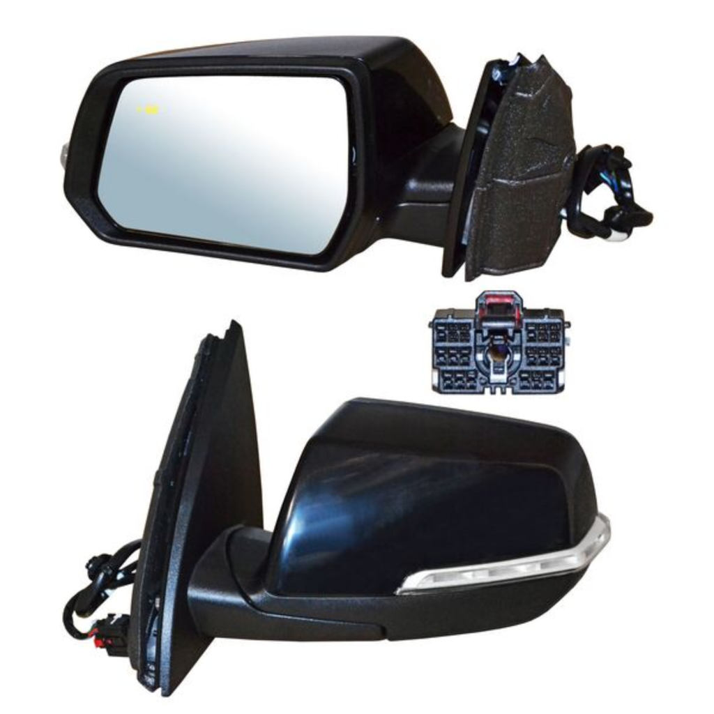 ESPEJO CHEVROLET ACADIA 2020 AL 2023 ELECT P/PINT C/DIRECC C/SENSOR PUNTO CIEGO C/DESEMP C/MEM AUTOABATIBLE 13 PINES IZQ