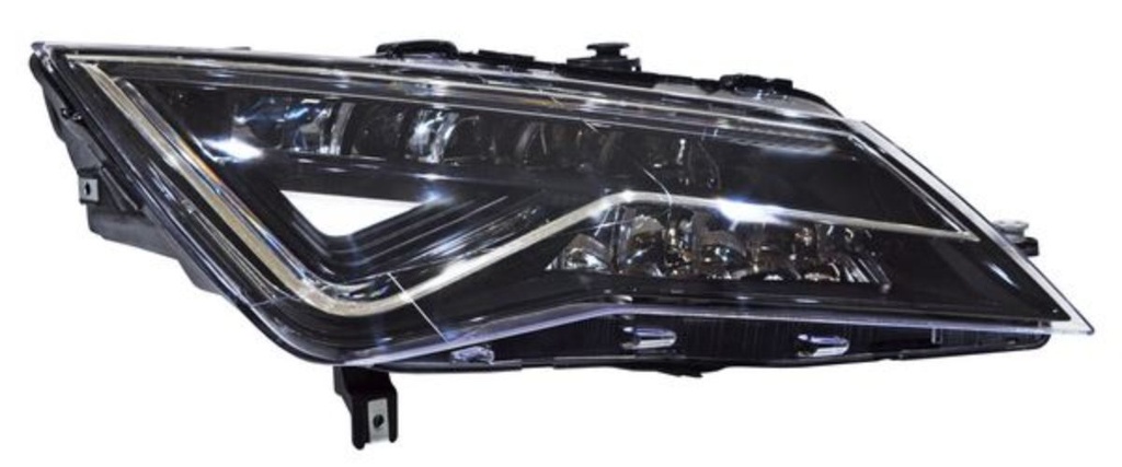 [20-H521-06-2B] FARO SEAT LEON 2017 AL 2020 C/MOTOR ELECT LEDS DER TYC