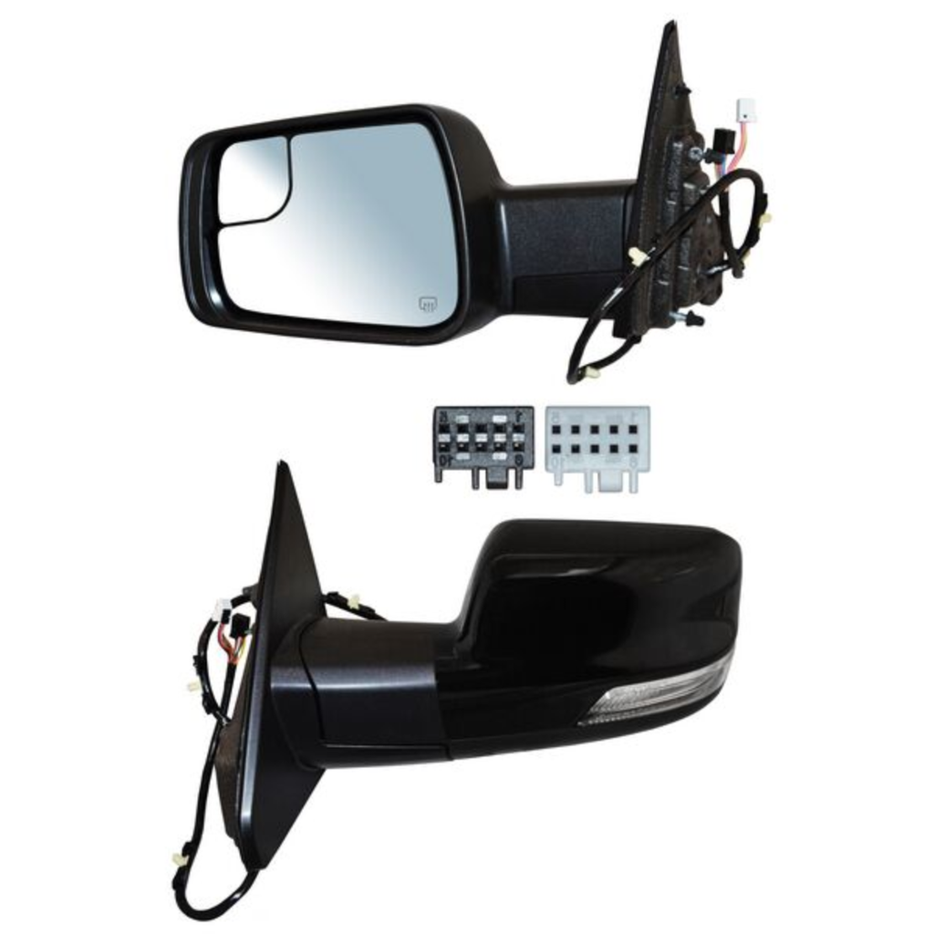 ESPEJO DODGE PU/ RAM 2019 AL 2023 ELECT P/PINT C/DESEMP C/SENSOR Y PUNTO CIEGO C/DIRECC C/LUZ INF C/MEM IZQ