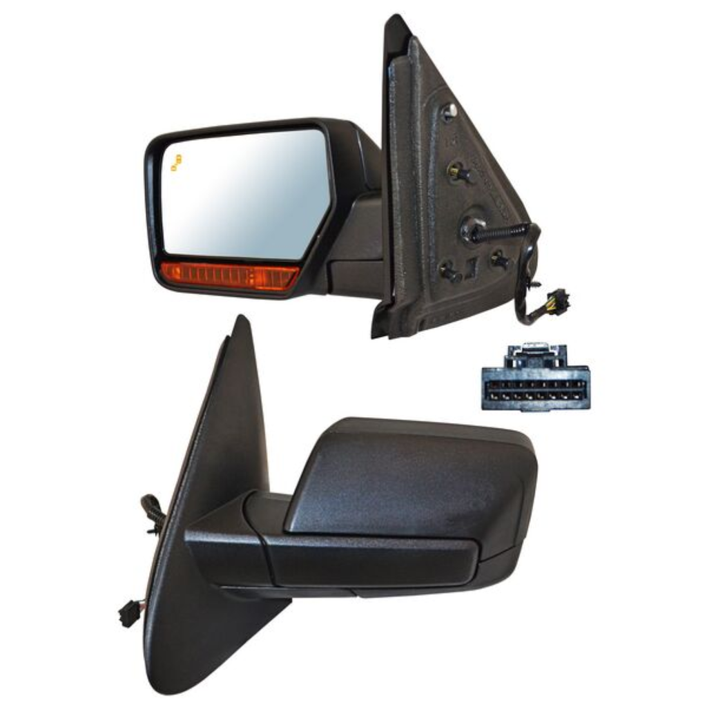 ESPEJO FORD EXPEDITION 2015 AL 2017 ELECT TEXT C/LUZ INF C/DIRECC AUTOABATIBLE C/SENSOR PUNTO CIEGO C/MEM C/DESEMP 15 PINES IZQ