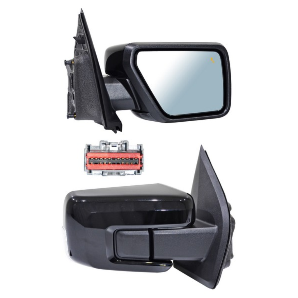 ESPEJO FORD PU/ F150 2021 AL 2024 ELECT P/PINT C/DIRECC C/DESEMP C/LUZ INF C/SENS PUNTO CIEGO C/SENS TEMP C/MEM AUTOABATIBLE 16 PINES DER