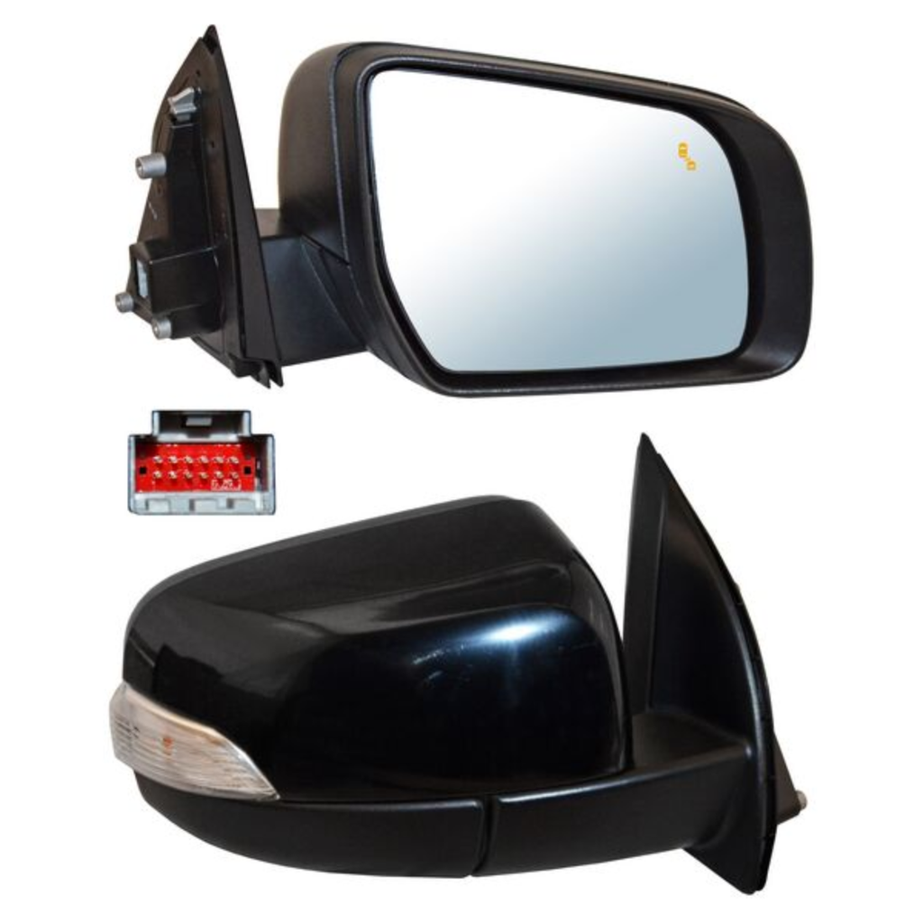 ESPEJO FORD RANGER 2017 AL 2021 ELECT P/PINT C/SENSOR PUNTO CIEGO C/LUZ INF AUTOABATIBLE C/DESEMP DER