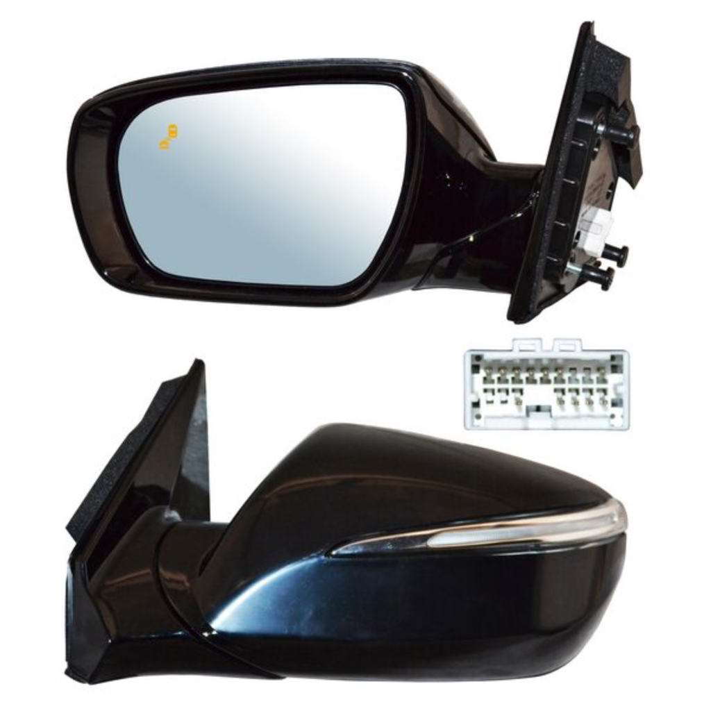 ESPEJO HYUNDAI SANTA FE 2017 AL 2018 ELECT P/PINT C/DIRECC C/SENS PUNTO CIEGO C/DESEMP 8 PINES IZQ