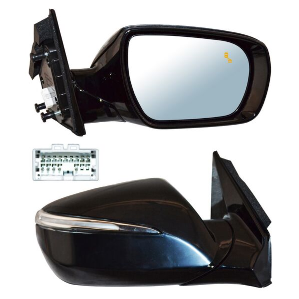 ESPEJO HYUNDAI SANTA FE 2017 AL 2018 ELECT P/PINT C/DIRECC C/SENS PUNTO CIEGO C/DESEMP C/MEM 12 PINES DER