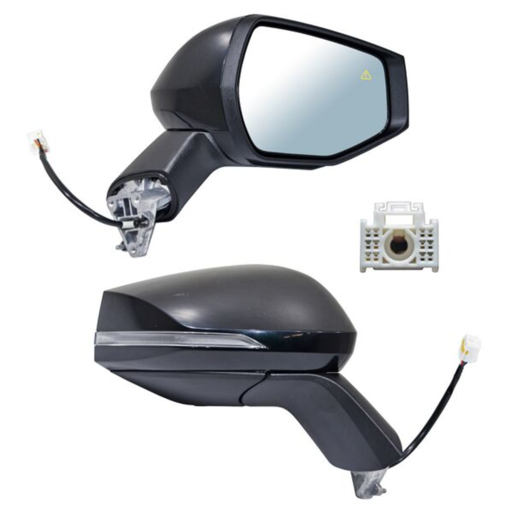 ESPEJO KIA SPORTAGE 2023 AL 2025 ELECTRICO P/PINT BASE TEXT C/DESEMP C/DIRECC C/SENSOR PUNTO CIEGO 8 PINES DER