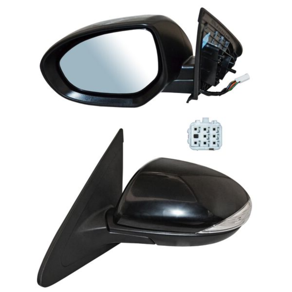 ESPEJO MAZDA 3 2010 AL 2013 ELECT P/PINT C/DESEMP C/DIRECC C/SENSOR PUNTO CIEGO 8 PINES IZQ