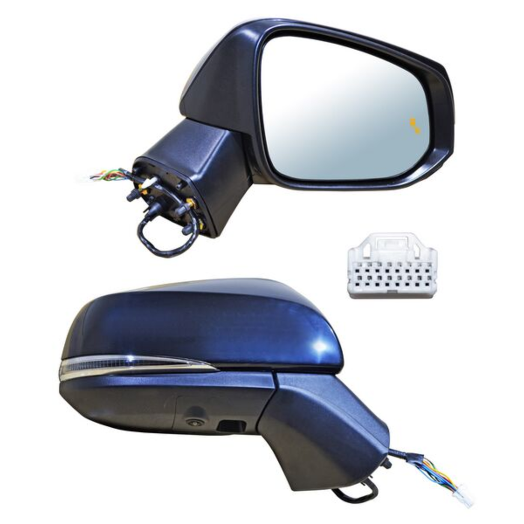 ESPEJO TOYOTA RAV4 2019 AL 2024 ELECT P/PINT C/DESEMP C/DIRECC C/LUZ INF C/SENS PUNTO CIEGO C/CAMARA 14 PINES DER