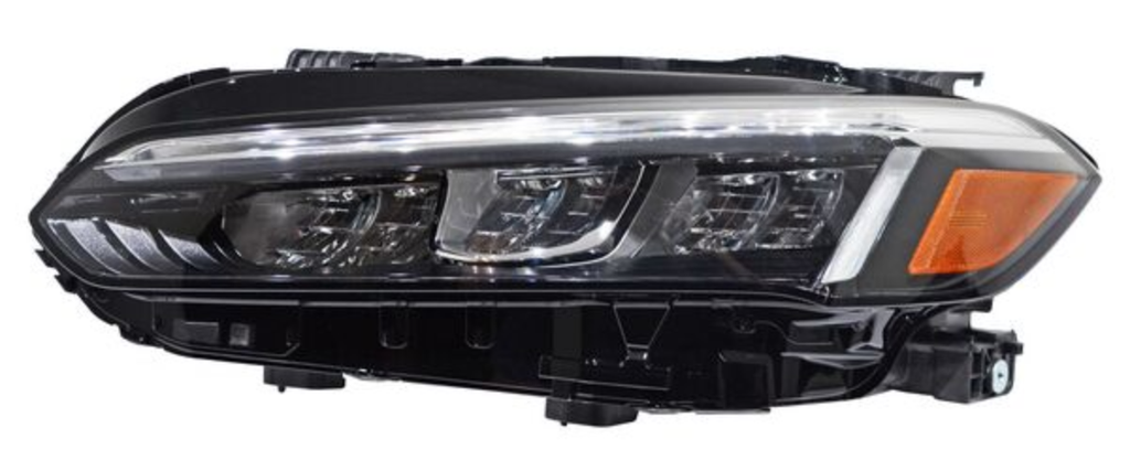 FARO HONDA CIVIC 2022 AL 2025 4PTAS LEDS FONDO CROM IZQ TYC