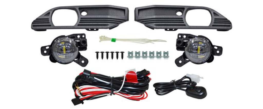 FARO AUX (NIEBLA) CHEVROLET CANYON 2023 AL 2024 LEDS C/PARRILLA JGO