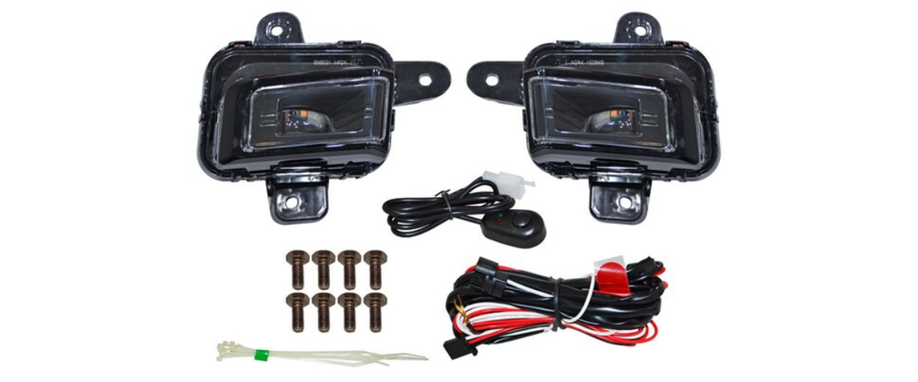 FARO AUX (NIEBLA) CHEVROLET PU/ 1500/ GMC SIERRA 2023 AL 2024 LEDS JGO