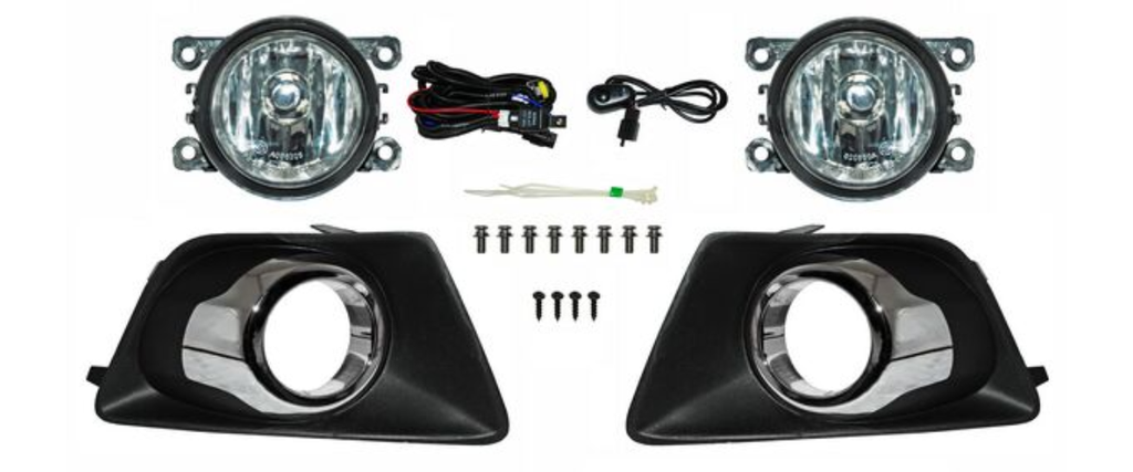 [FAFO-EC13-CPCRJ] FARO AUX (NIEBLA) FORD ECOSPORT 2013 AL 2017 C/PARRILLA C/CROM JGO