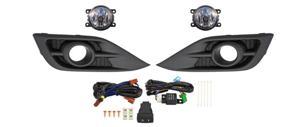 [FAHO-CR12-CPJ] FARO AUX (NIEBLA) HONDA CRV 2012 AL 2014 C/PARRILLA JGO