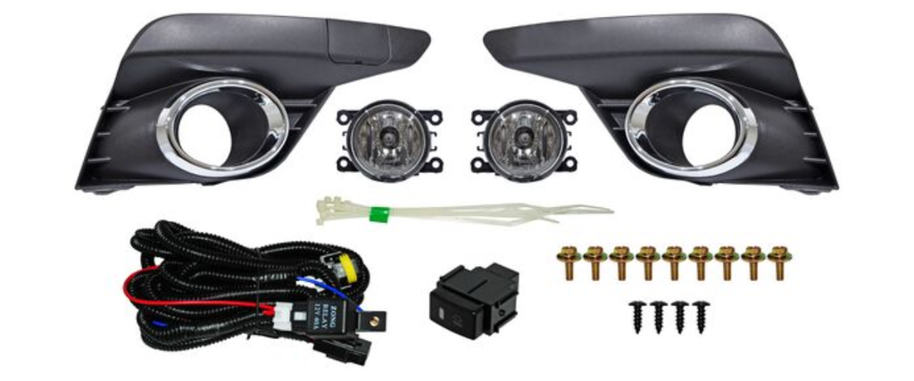 FARO AUX (NIEBLA) RENAULT LOGAN 2023 AL 2024 C/PARRILLA JGO