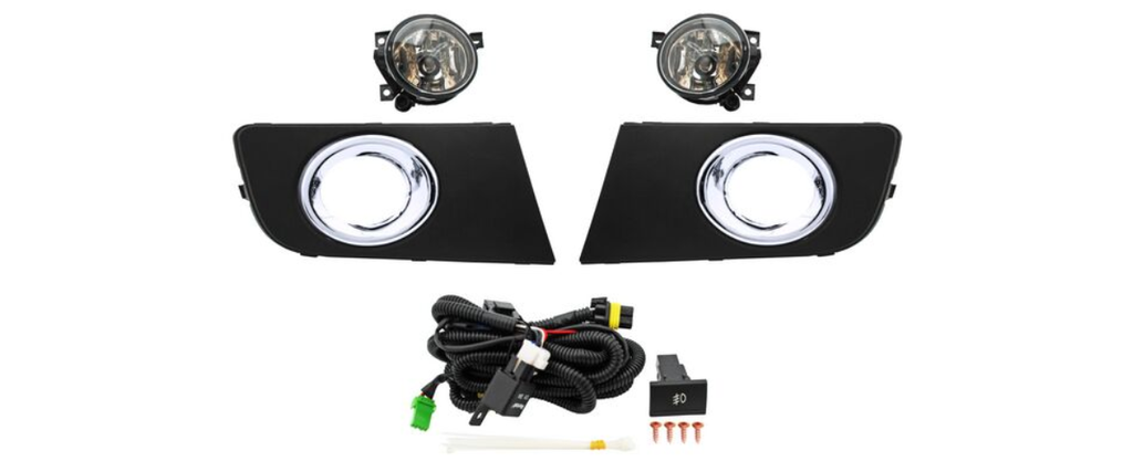 [FAVO-AM10-CPCRJ] FARO AUX (NIEBLA) VOLKSWAGEN AMAROK 2010 AL 2017 C/PARRILLA C/CROM JGO