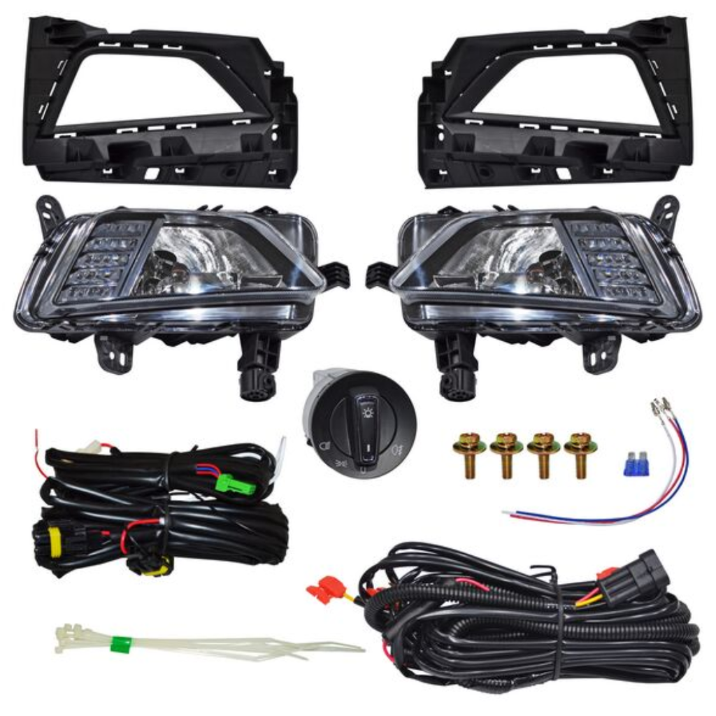 FARO AUX (NIEBLA) VOLKSWAGEN VIRTUS 2020 AL 2022 C/PARRILLA JGO 