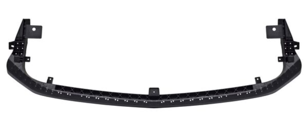 GUIA (FASCIA) DEFENSA CHEVROLET TRACKER 2021 AL 2025 SOPORTE DEL INF 