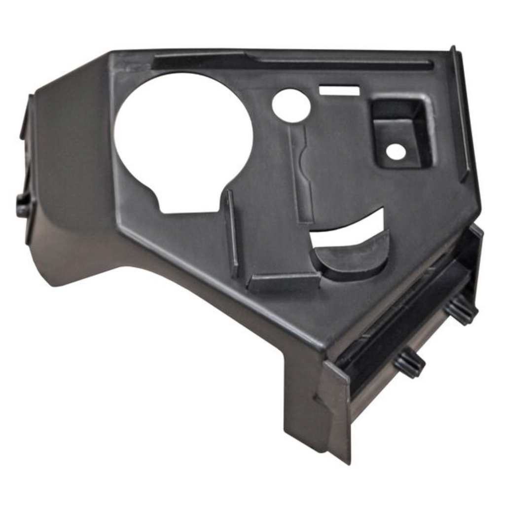 GUIA (FASCIA) DEFENSA JEEP WRANGLER 2018 AL 2021 PLAST TRAS IZQ