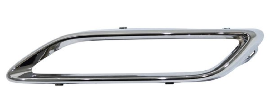 [MDAU-A322-CR42] MOLDURA FASCIA (DEFENSA) AUDI A3 2022 AL 2025 CROM TRAS IZQ