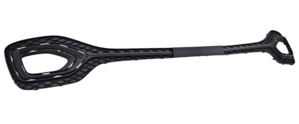 MOLDURA FASCIA (DEFENSA) MG HS 2021 AL 2024 PLATA CENT DEL