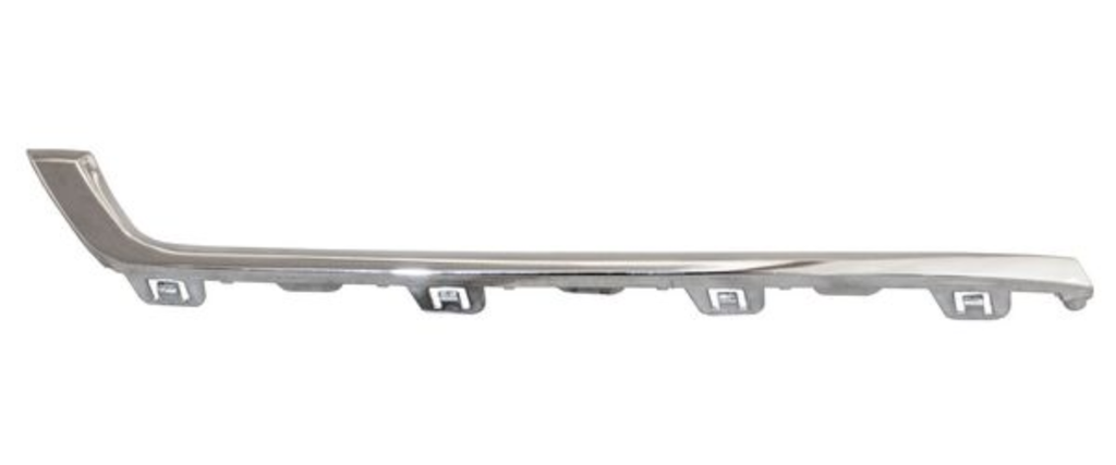 [MDMG-RX22-CR31] MOLDURA FASCIA (DEFENSA) MG RX8 2022 AL 2024 CROM DEL DER