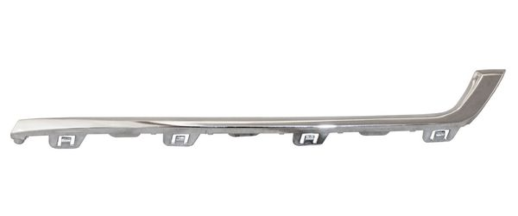 [MDMG-RX22-CR32] MOLDURA FASCIA (DEFENSA) MG RX8 2022 AL 2024 CROM DEL IZQ
