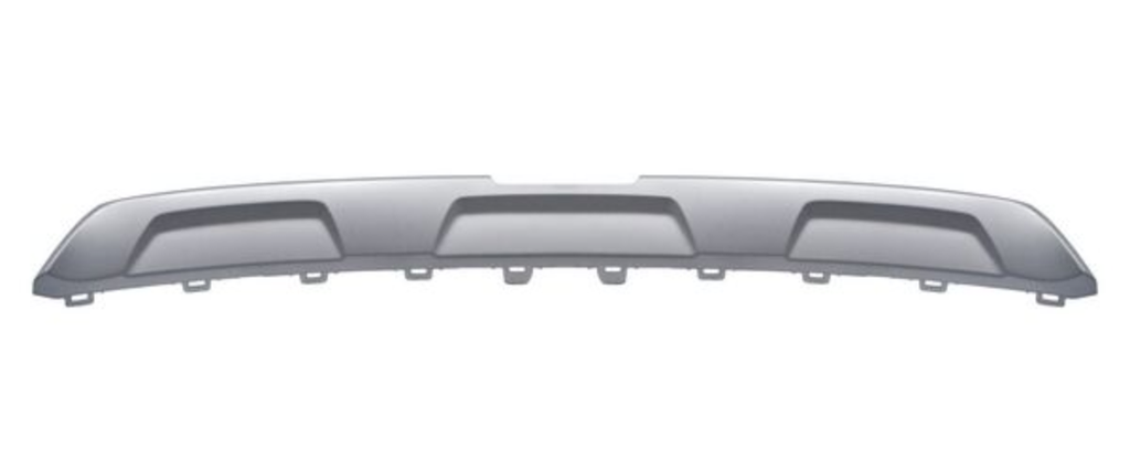 MOLDURA FASCIA (DEFENSA) MG ZS 2023 AL 2024 PLATA DEL