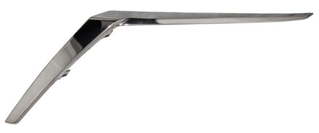 MOLDURA FASCIA (DEFENSA) NISSAN KICKS 2021 AL 2024 CROM HUMO DEL IZQ