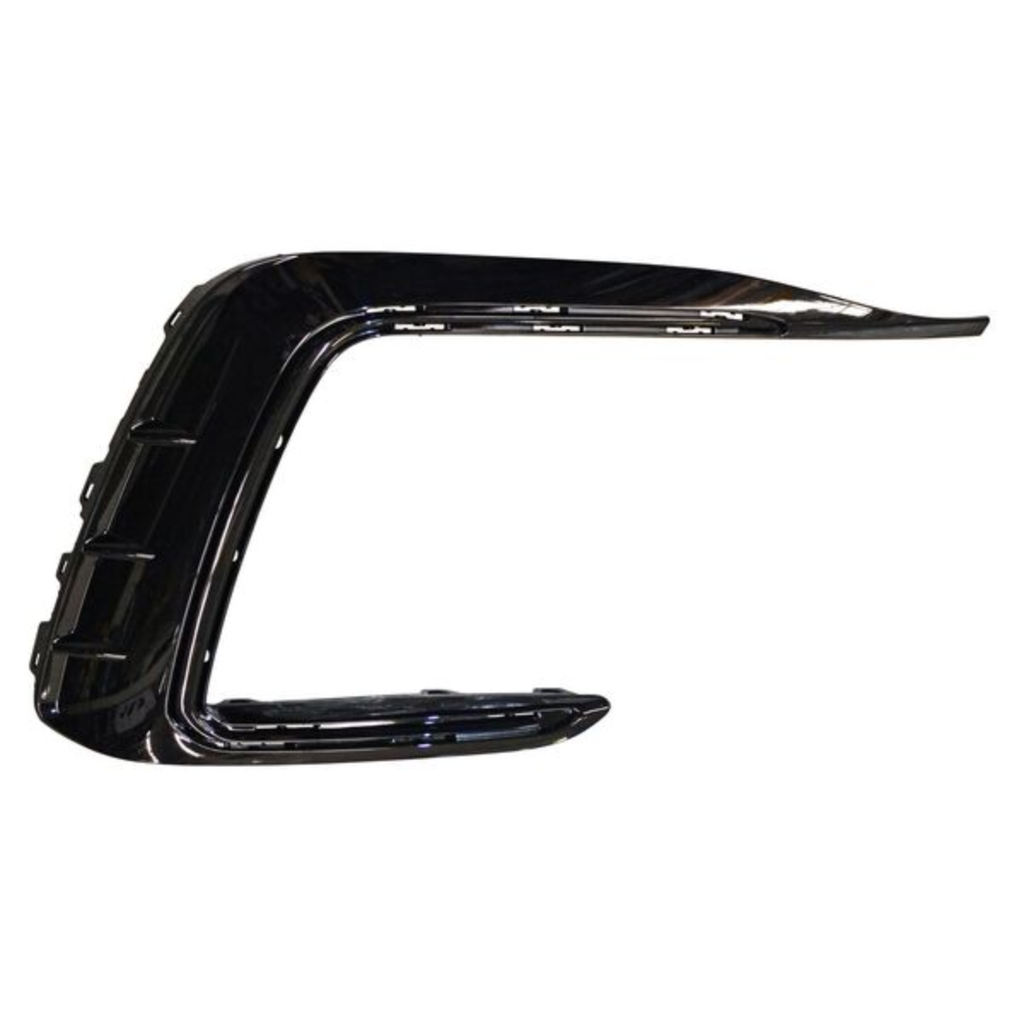 MOLDURA FASCIA (DEFENSA) VOLKSWAGEN TIGUAN 2022 AL 2024 NEG S/MOLD CROM DEL DER